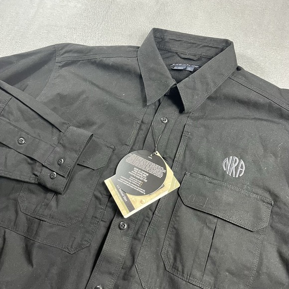 5.11 Tactical Men's Taclite Pro Long-Sleeve Shirt, 72175 - XL, Black NWT - Picture 1 of 9